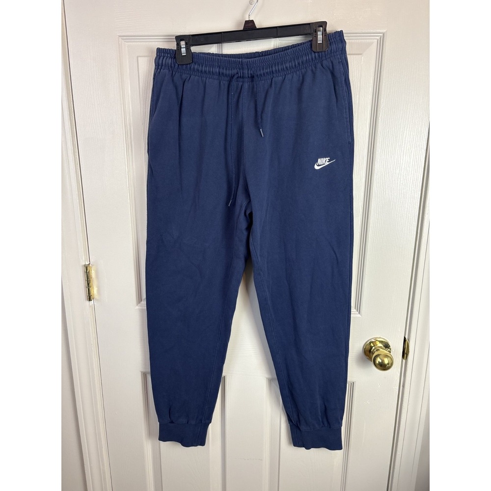 Nike Sportswear Club Fleece Joggers Navy Blue Mens Medium FQ4330-410